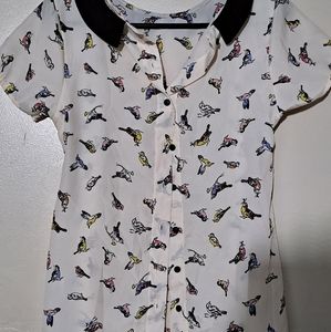 Vintage bird shirt